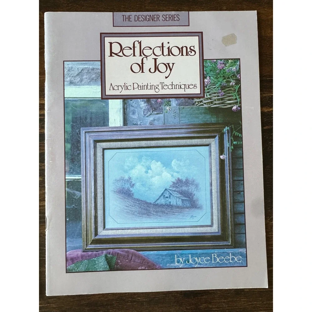 Vintage Acrylic Watercolor Painting Instruction Booklets Lot of 3 Nature Art